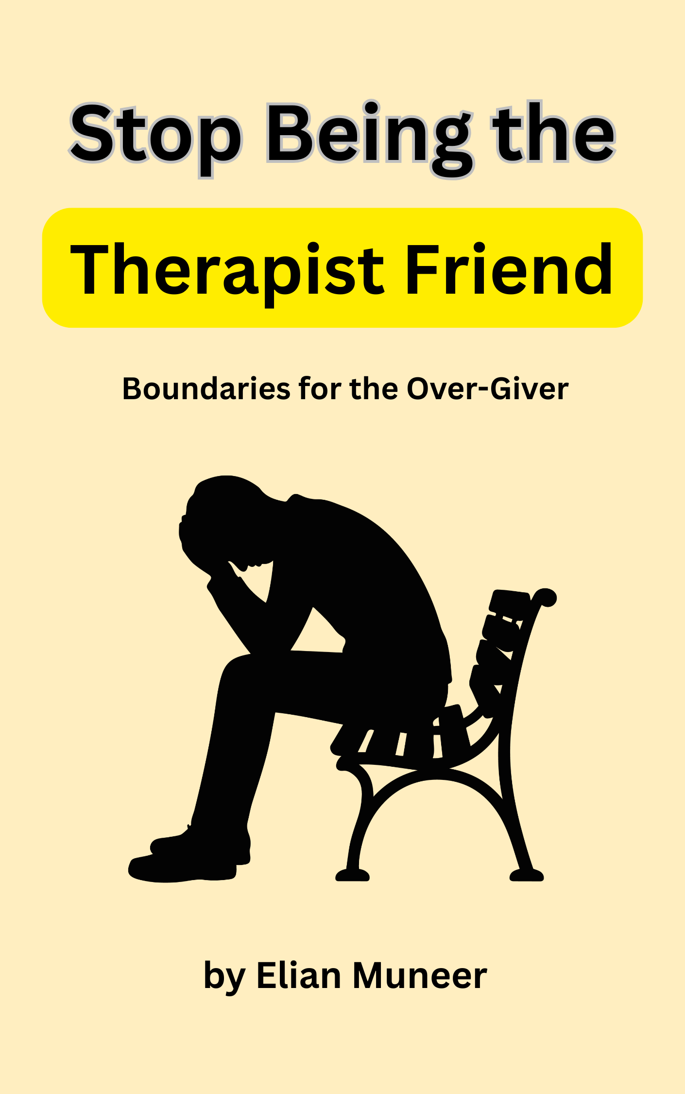 Stop Being the Therapist Friend